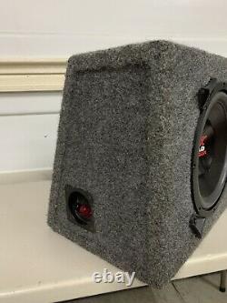 MTX Road Thunder Dual 10 Subwoofers Box 2 ohm load old school rare powerwedge