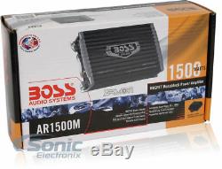 MTX TNE212D 12 1200W Dual Loaded Subwoofer Box + 1500W Amplifier + Capacitor