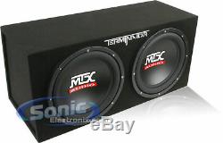 MTX TNP212D Amplified and Loaded Dual 12 Enclosed Subwoofer