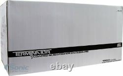 MTX TNP212D2 Dual 12 Loaded Car Subwoofer Enclosure with Mono Amplifier & Amp Kit