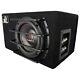 Massive Audio BG8 800 Watt Loaded 8 Subwoofer In Slot Ported Box With Grille