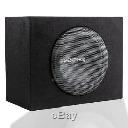 Memphis Audio 10 Loaded Enclosure Powered Subwoofer Bass System Combo SRX10SP