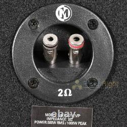 Memphis Audio Loaded Dual 12 Vented Enclosure Bass System 1000W Max SRXE212VP