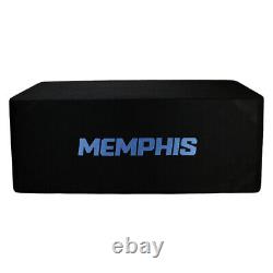 Memphis Audio M7E12D1 Dual 12 1-Ohm Subwoofer Loaded Ported Enclosure 1500W NEW