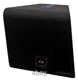 Memphis Audio M7E12D1 M7 Dual 12 3000w Loaded Car Subwoofer Enclosure 1 Ohm