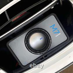 Memphis Audio M7E12D1 M7 Dual 12 3000w Loaded Car Subwoofer Enclosure 1 Ohm