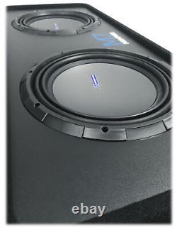 Memphis Audio M7E12D1 M7 Dual 12 3000w Loaded Car Subwoofer Enclosure 1 Ohm