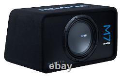 Memphis Audio M7E12S1 M7 12 1500 Watt Loaded Car Subwoofer+Bluetooth Speaker