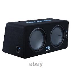 Memphis Audio MBE12D1 MB 1-Ohm 12 Loaded enclosure