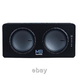 Memphis Audio MBE12D1 MB 1-Ohm 12 Loaded enclosure Used, Very Good