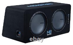 Memphis Audio MBE12D1 MB Dual 12 1000w Loaded Car Subwoofer+Bluetooth Speaker