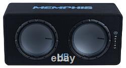 Memphis Audio MBE12D1 MB Dual 12 1000w Loaded Car Subwoofer+Bluetooth Speaker