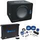 Memphis Audio MBE12S2 MB 12 1000w Loaded Car Subwoofer+Mono Amplifier+Amp Kit