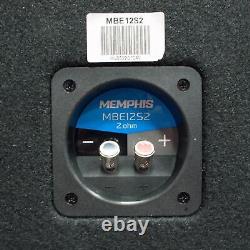 Memphis Audio MBE12S2 MB Single 12 Loaded enclosure 2 Ohm