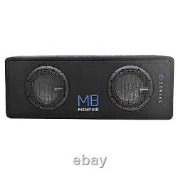 Memphis Audio MBE8D2 MB Dual 2 Ohm 8 Loaded Enclosure