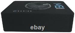 Memphis Audio MBE8S24 Single 8 Loaded Subwoofer in Sub Box Enclosure 2/4 Ohm