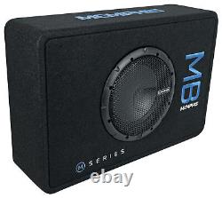 Memphis Audio MBE8SP 8 300w Powered Loaded Car Subwoofer in Sub Box Enclosure