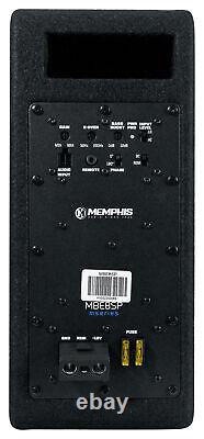 Memphis Audio MBE8SP 8 300w Powered Loaded Car Subwoofer in Sub Box Enclosure