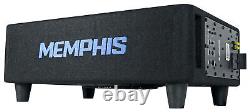 Memphis Audio MBE8SP 8 300w Powered Loaded Car Subwoofer in Sub Box Enclosure