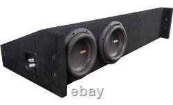 Memphis Audio MJME6D1T Dual 6.5 Loaded Truck enclosure 1-OHM MOJO Series Woofer