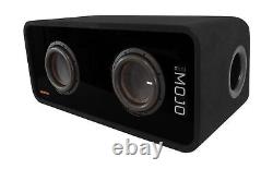 Memphis Audio MJME8D1 Dual 8 3600w MOJO Loaded 1 Ohm Car Subwoofer Enclosure