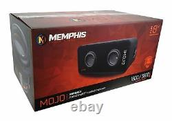 Memphis Audio MJME8D1 Dual 8 3600w MOJO Loaded 1 Ohm Car Subwoofer Enclosure