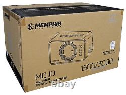 Memphis Audio MOJOE12S1 3000w MOJO 1212 12 Car Subwoofer+Sub Enclosure Box 1Ohm