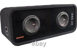 Memphis Audio Mojo Mini Dual 6.5 Loaded Subwoofer Enclosure Open Box MJME6D1