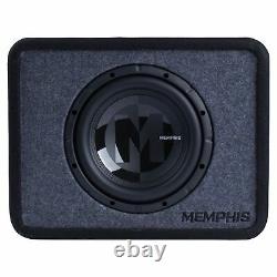 Memphis Audio PRXE10S2 Single 10 Power Reference Series Loaded Enclosure 2-Ohm