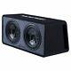 Memphis Audio PRXE12D1 Dual 12 Power Reference Series Loaded Enclosure 1-Ohm