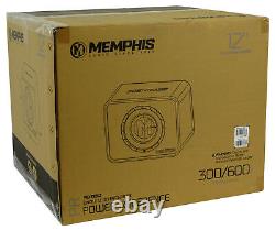 Memphis Audio PRXE12S2 600 Watt 12 Loaded Subwoofer in Sub Box Enclosure 2 ohm