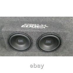 Memphis Audio SE210 Street Edge Dual 10 Loaded Enclosure 2000W & Amp Worn Box