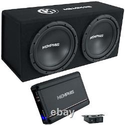 Memphis Audio SRXE212VP Loaded Dual 12 Vented Enclosure Bass System 1000W Max