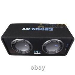 Memphis Dual 12 Loaded Ported Subwoofer Enclosure 1500 Watt Car Audio BASS
