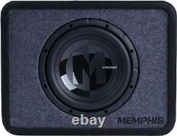 Memphis MBE10S2 500W RMS 10? Single 2-Ohm Loaded Subwoofer Enclosure