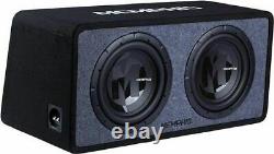 Memphis PRXE12D Dual 12 2-Ohm Loaded Ported Enclosure Power Reference Subwoofer