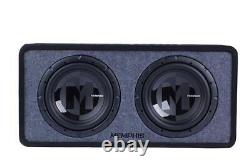 Memphis PRXE12D1 Enclosed Powered 12 Inch Dual Loaded Subwoofer 600W RMS Black