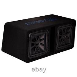 NEW Kicker 44DL7S122 Dual 12 3000w Solo-Baric L7S Loaded Sub Enclosure 1YR WRTY