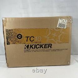 NEW Kicker TC10 10 150W RMS 4-Ohm Comp Series Loaded Subwoofer Truck Box