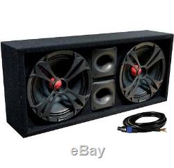 NEW QCHERO10 QPower Loaded Chuchero (2) 10 speakers & (2) SuperZTweeters Boxed