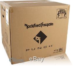 NEW Rockford Fosgate P3-1X12 12 Punch Loaded Car Subwoofer Box 1200 Watt Sub