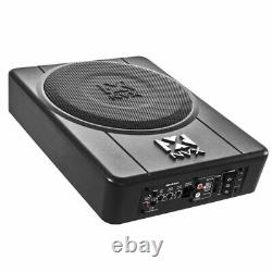 NVX QBUS10P 200W RMS 10 Under Seat Amplified Ported Car Audio Subwoofer System