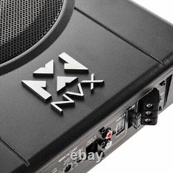 NVX QBUS10P 200W RMS 10 Under Seat Amplified Ported Car Audio Subwoofer System
