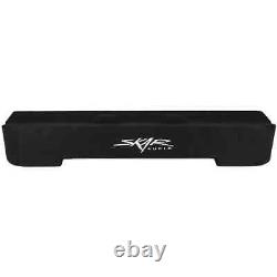 New Dual 12 1600w Loaded Sub Box Fits 2017-2024 Ford Super Duty Supercrew Cab