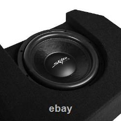 New Dual 12 1600w Loaded Sub Box Fits 2019-2024 Chevy Silverado Crew Cab