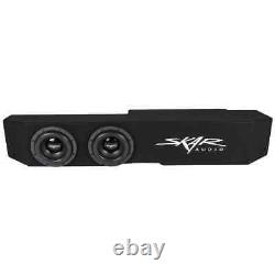 New Dual 8 1200w Max Loaded Sub Box Fits 2019-2024 Chevy Silverado Double Cab