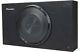 New Pioneer TS-A2500LB 10 Shallow Truck Wedge Subwoofer Behind Seat Enclosure