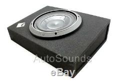 New Rockford Fosgate P3S-1X10 300W Loaded 10 Shallow Enclosure With P3SD2-10