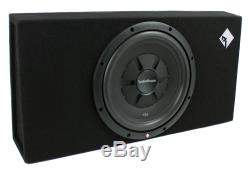 New Rockford Fosgate R2S-1X12 12 500W Shallow Loaded Subwoofer Sub Enclosure