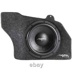 New Single 12 800w Loaded Sub Box Fits 2015-up Ford Mustang Hardtop Vehicles